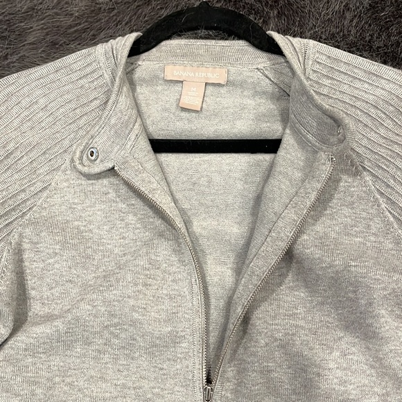 Banana Republic gray cardigan jacket - Picture 4 of 6